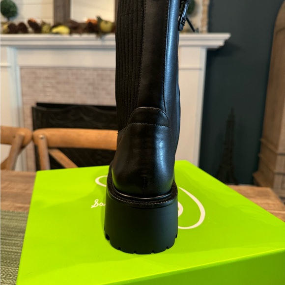 Sam Edelman Genuine Leather Moto Booties - Picture 5 of 6